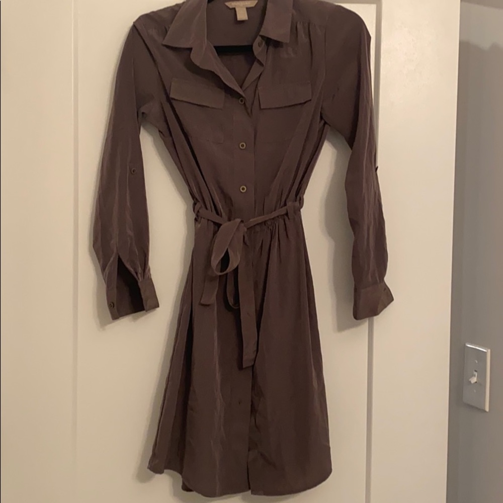 Button up dress